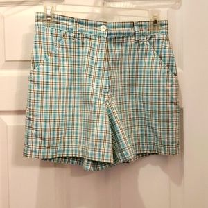 Tommy Hilfiger Women's Plaid Chino Shorts